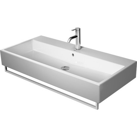 Immagine di Duravit Portasciugamani L.95.5 cm, profilo squadrato, finitura cromo 0030391000