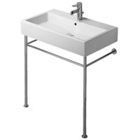 Immagine di Duravit VERO sostegno metallico 72.5, regolabile in altezza, finitura cromo 0030661000