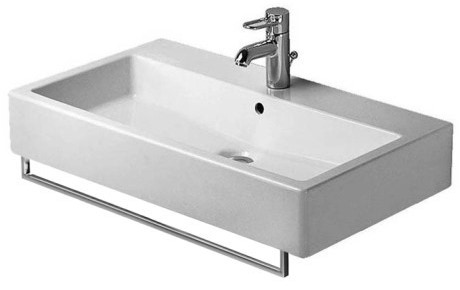 Immagine di Duravit Portasciugamani L.65.5 cm, profilo squadrato, finitura cromo 0030471000