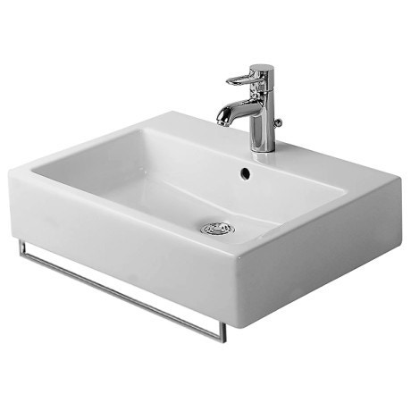 Immagine di Duravit Portasciugamani L.55 cm, profilo squadrato, finitura cromo 0030371000