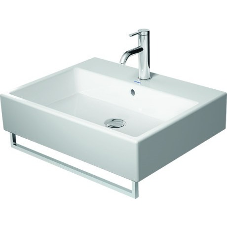 Immagine di Duravit Portasciugamani L.55 cm, profilo squadrato, finitura cromo 0030371000