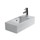 Duravit VERO lavamani consolle 50 cm, con foro rubinetteria a destra, con troppopieno, colore bianco 0703500008