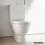 Immagine di Duravit STARCK 3 set vaso sospeso e sedile con coperchio, colore bianco 42000900A1