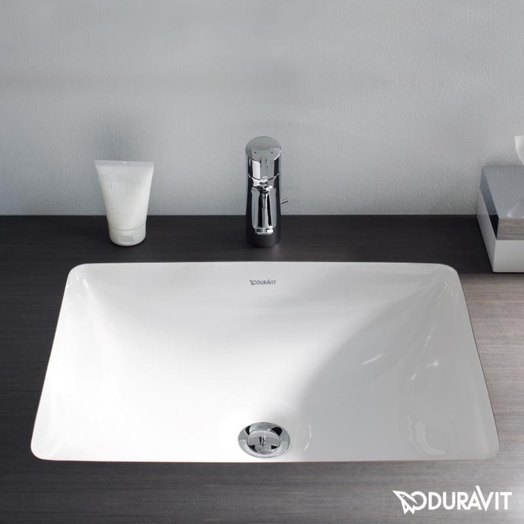 Mobili Bagno Duravit Prezzi.Duravit 0305490022 Starck 3 Lavabo Da Incasso Senza Foro 49 Cm Con Rettifica Speciale Per Mobili Duravit Per Incasso Sottopiano Con Troppopieno Senza Bordo Per Rubinetteria Bianco Prezzi E Offerte Su Tavolla Com