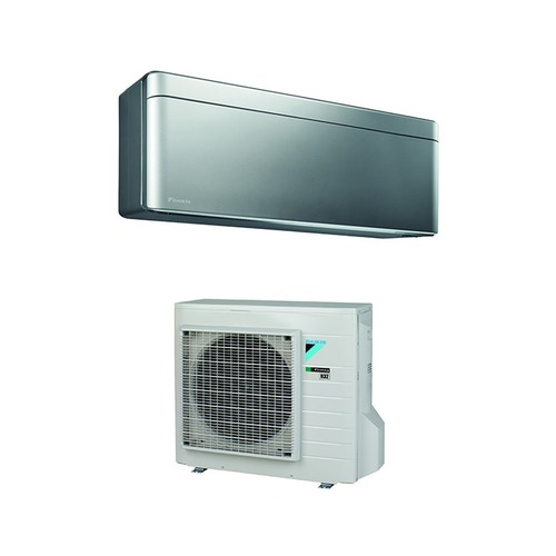 Immagine di Daikin Stylish R32 Climatizzatore monosplit inverter, silver | unità esterna 5 kW unità interna 18000 BTU SB.FTXA50AS/RXAA