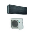 Immagine di Daikin Stylish R32 Climatizzatore monosplit inverter, blackwood | unità esterna 4.2 kW unità interna 15000 BTU SB.FTXA42AT/RXAA