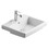Immagine di Duravit VERO lavabo da incasso 55 cm, monoforo, per incasso soprapiano, con troppopieno, colore bianco 0315550000