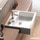 Duravit Vero lavabo semincasso 55 cm, con troppopieno senza foro, con bordo per rubinetteria, bianco 03145500601