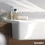 Immagine di Duravit VERO lavabo semincasso 55 cm, monoforo, con troppopieno, colore bianco 0314550000