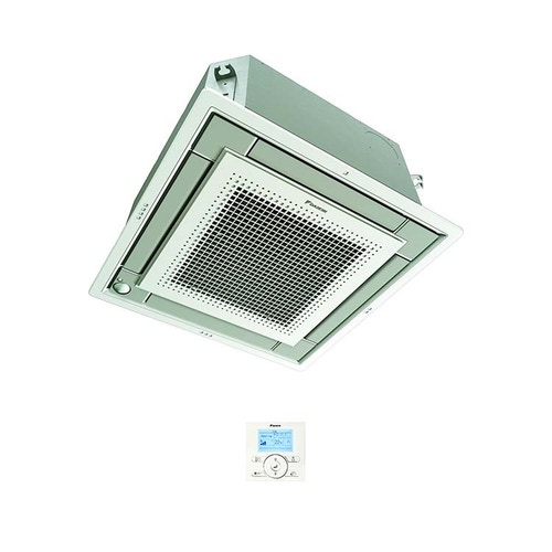 Immagine di Daikin FFA-A R32 Unità interna multisplit, kit bianco/silver 12000 BTU griglia e comando a filo inclusi SB.FFA35A-FGS