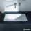 Immagine di Duravit VERO lavabo da incasso 48,5 cm, senza foro, per incasso sottopiano, con troppopieno, colore bianco 0330480000