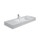 Duravit VERO lavabo consolle 125 cm, monoforo, con troppopieno, WonderGliss, colore bianco 03291200001