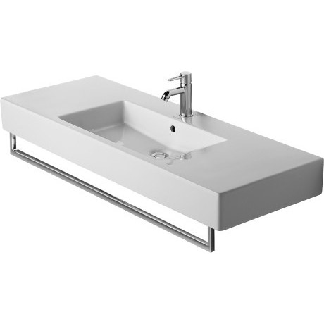 Immagine di Duravit Portasciugamani L.120.5 cm, profilo squadrato, finitura cromo 0030341000