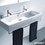 Immagine di Duravit Portasciugamani L.120.5 cm, profilo squadrato, finitura cromo 0030341000