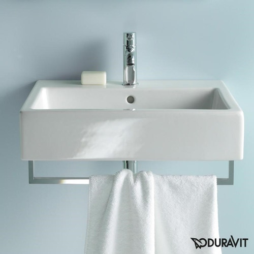 Immagine di Duravit Portasciugamani L.55 cm, profilo squadrato, finitura cromo 0030371000