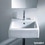 Immagine di Duravit VERO lavamani consolle 45 cm, monoforo, con troppopieno, colore bianco 0704450000