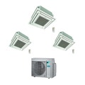 Immagine di Daikin FFA-A R32 Climatizzatore trial split inverter, griglia e comando ad infrarossi inclusi | unità esterna 6.8 kW unità interne 9000+9000+18000 BTU 3MXM68N+2xSB.FFA25A-IGW+SB.FFA50A-IGW
