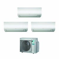 Immagine di Daikin FTXM-M R32 Climatizzatore trial split inverter, bianco | unità esterna 6.8 kW unità interne 12000+12000+12000 BTU 3MXM68N+3xFTXM35M