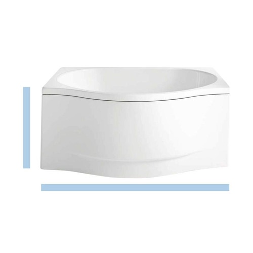 Immagine di Kaldewei DUO POOL vasca particolare in acciaio smaltato 150x100 cm, con supporto in polistirolo, rivestimento frontale e rivestimento laterale sinistro 222748160001