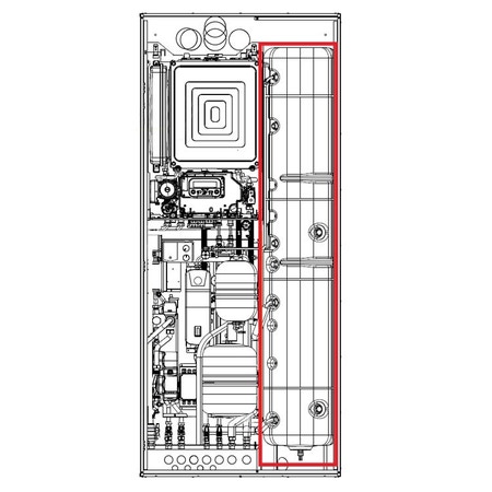 Immagine di Beretta Bollitore incasso 150 MS (monoserpentina - classe C - 130 litri) 20136463
