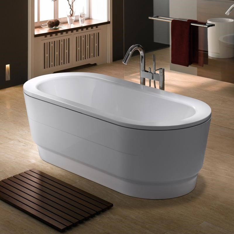 Immagine di Kaldewei CLASSIC DUO OVAL WIDE vasca ovale in acciaio smaltato 180x80 cm con rivestimento 291648050001