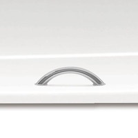 Immagine di Kaldewei Kit maniglie universali di design, di tipo B, finitura argento opaco 587770800996