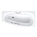 Immagine di Kaldewei MINI STAR SINISTRA vasca L.157 P.75 cm, in acciaio smaltato, con predisposizione per montaggio maniglie, colore bianco alpino 224900010001