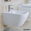 Immagine di Duravit HAPPY D.2 bidet sospeso monoforo, con troppopieno, colore bianco 2258150000