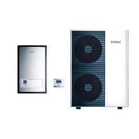 Immagine di Vaillant aroTHERM VWL 125/5 AS 400V Pompa di calore aria/acqua trifase + VWL 127/5 IS modulo murale 0010025806