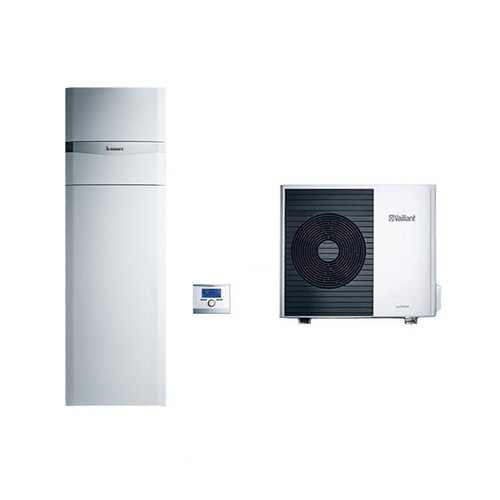 Immagine di Vaillant aroTHERM VWL 125/5 AS 230V Pompa di calore aria/acqua + uniTOWER VWL 128/5 IS basamento 0010025799