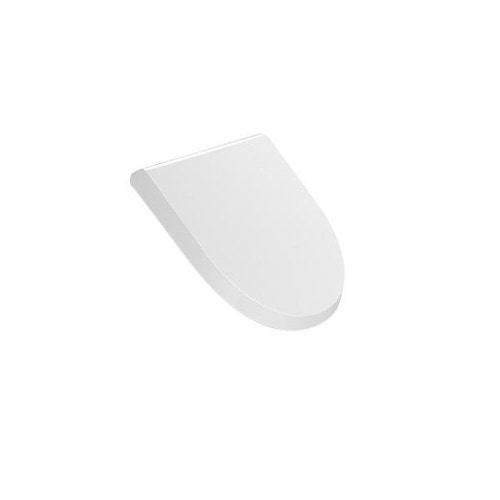 Immagine di Duravit ME BY STARCK coperchio per orinatoio con chiusura rallentata, cerniere finitura cromato, colore bianco 0024090000