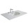 Duravit DARLING NEW lavabo consolle 103 cm con 3 fori per rubinetteria, con troppopieno, con bordo per rubinetteria, WonderGliss, colore bianco 04991000301