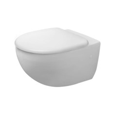 Immagine di Duravit ARCHITEC vaso sospeso a cacciata, UWL classe 1, fabbisogno di acqua di risciacquo 4,5 l, senza sedile, colore bianco 2546090064