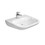 Immagine di Duravit D-CODE lavabo Vital Med monoforo senza troppopieno, con bordo per rubinetteria, lato inferiore smaltato, colore bianco 23136000002