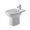 Immagine di Duravit D-CODE bidet a pavimento monoforo, con troppopieno e bordo per rubinetteria, colore bianco 2238100000