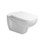 Immagine di Duravit D-CODE vaso sospeso a cacciata Rimless® senza brida, senza sedile del vaso, UWL classe 1, colore bianco 2570090000