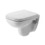 Immagine di Duravit D-CODE vaso sospeso a cacciata, senza sedile, con brida di risciacquo, UWL classe 2, colore bianco 2211090000