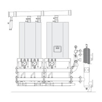 Immagine di Beretta Configurazione Hi 115 kW con staffaggio a muro 20061067