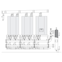 Immagine di Beretta Configurazione Hs 250 kW con staffaggio a muro 20061070