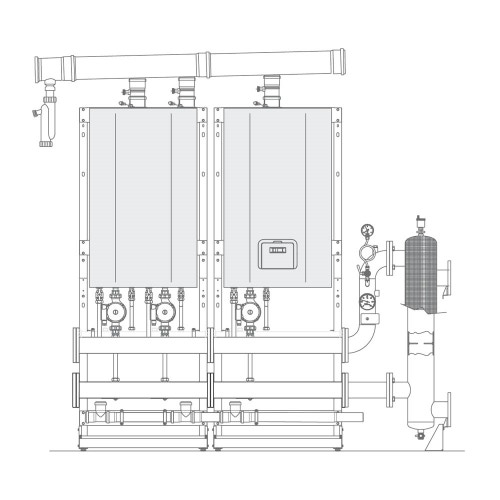 Immagine di Beretta Configurazione Hs 150 kW con telaio in linea 20061093