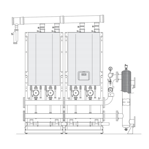 Immagine di Beretta Configurazione Hs 200 kW con telaio in linea 20061078