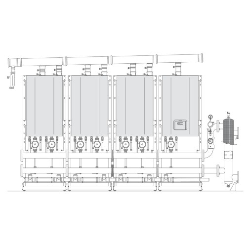 Immagine di Beretta Configurazione Hs 350 kW con telaio in linea 20061081