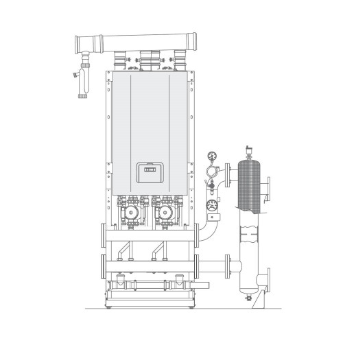 Immagine di Beretta Configurazione Hs 200 kW con telaio fronte-retro 20061087