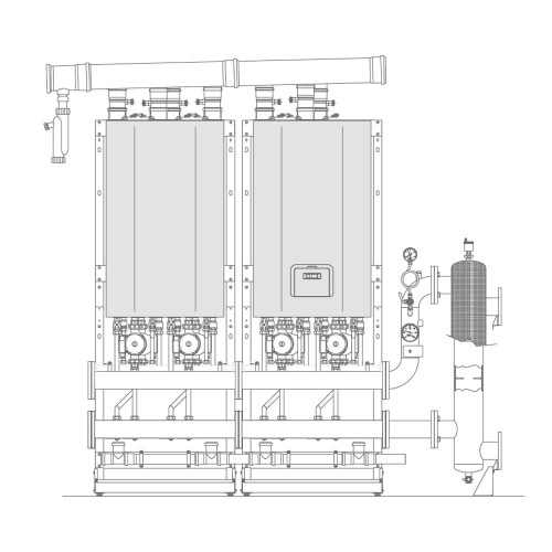 Immagine di Beretta Configurazione Hs 350 kW con telaio fronte-retro 20061090