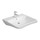 Duravit DURASTYLE lavabo Vital 65 cm monoforo, con troppopieno, con bordo per rubinetteria, lato inferiore smaltato, WonderGliss, colore bianco 23296500001