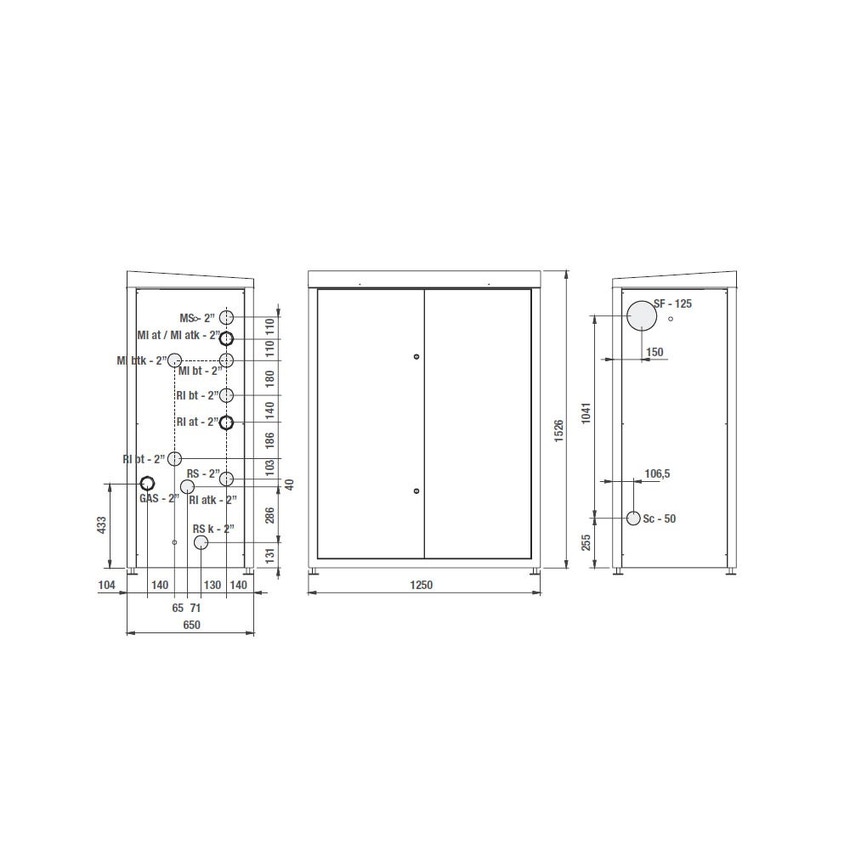Immagine di Beretta POWER PLUS BOX 115 HI SYS Caldaia murale alta potenza a condensazione 20071997