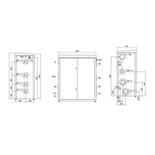 Immagine di Beretta POWER PLUS BOX 100 SE Caldaia murale alta potenza a condensazione 20072002