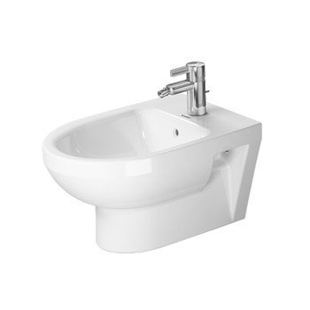 Duravit 2512092000 No.1 vaso sospeso monoblocco a cacciata, Rimless, per  cassetta appoggiata, HygieneGlaze, colore bianco