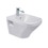 Immagine di Duravit DURASTYLE bidet sospeso monoforo, con troppopieno, con bordo per rubinetteria, colore bianco 2282150000