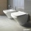 Immagine di Duravit DURASTYLE set vaso sospeso a cacciata e sedile con coperchio con chiusura rallentata, colore bianco 45520900A1